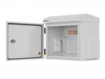 Ormar zidni/stupni 10" 3U + DIN-šina - 320(š)x300(v)x220(d) mm, IP55, svjetlo sivi (RAL 7035)